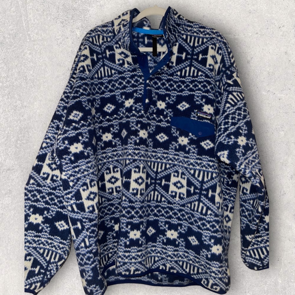 Patagonia synchilla snap fleece jacket